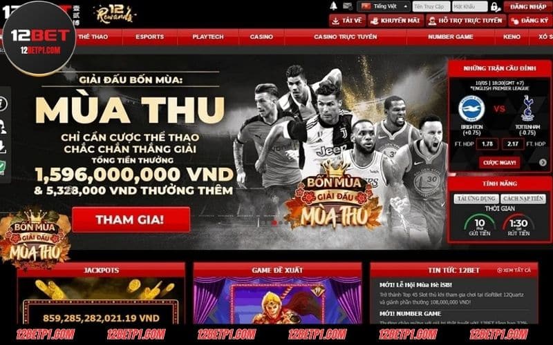 Ưu điểm vượt trội khác có thể thấy tại nhà cái 12BET hiện nay